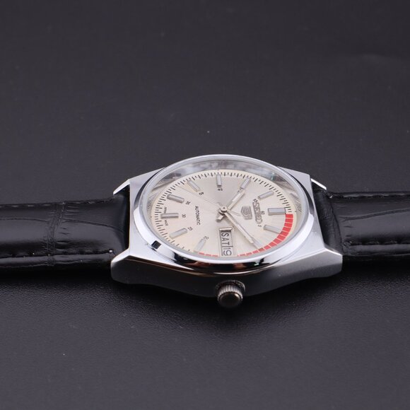 Vintage Seiko 5 Automatic 6309A Japanese Movement 17J D/D Men's Wrist Watch - Picture 8 of 14
